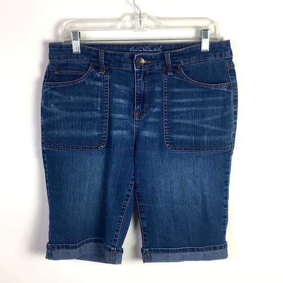 Gloria Vanderbilt Pants - Gloria Vanderbilt Jean Shorts Size 6 Bermuda *V
